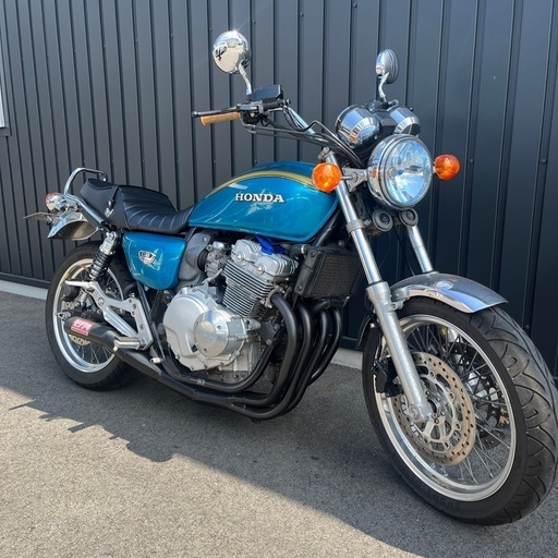 美車 HONDA CB400Four NC36 低走行 ガレージ保管 車検付き K0純正ブルーリペイント ( solurobo) 別府大学のカワサキの中古あげます・譲ります|ジモティーで不用品の処分