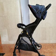 一日のみ使用 ピジョン ベイシス ビングル デニム B型ベビーカー
