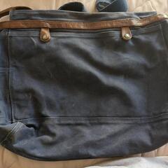 RALPH LAUREN : FIREMANS CANVAS SHOULDER BAG

