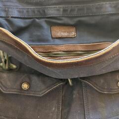 RALPH LAUREN : FIREMANS CANVAS SHOULDER BAG

