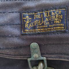 RALPH LAUREN : FIREMANS CANVAS SHOULDER BAG

