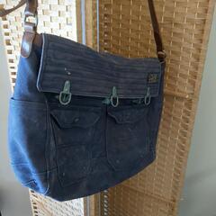 RALPH LAUREN : FIREMANS CANVAS SHOULDER BAG

