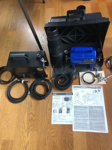エアブラシ塗装具セット\n