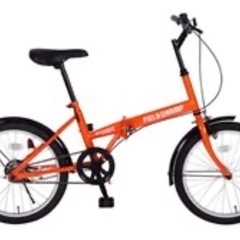【未開封/未使用品】折畳自転車（FIELD CHANP FDB20/MG-FCP20/オレンジ） 