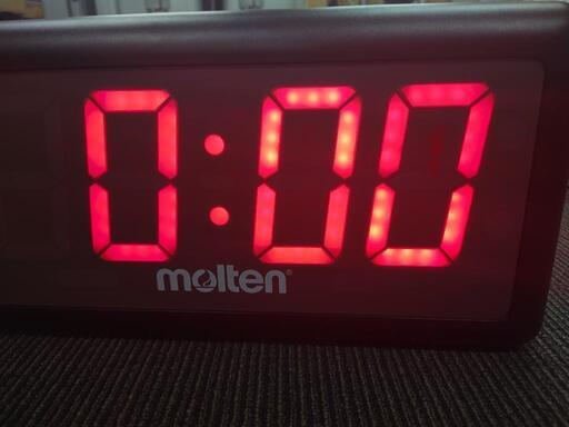 最終です！8/-21-22受け渡し【お得】moltenトレーニングタイマー