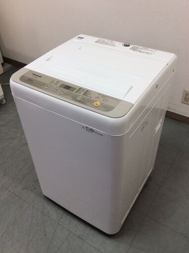 （9/9受渡済）JT9331【Panasonic/パナソニック 5.0㎏洗濯機】美品 2018年製 NA-F50B12 家電 洗濯 簡易乾燥付
