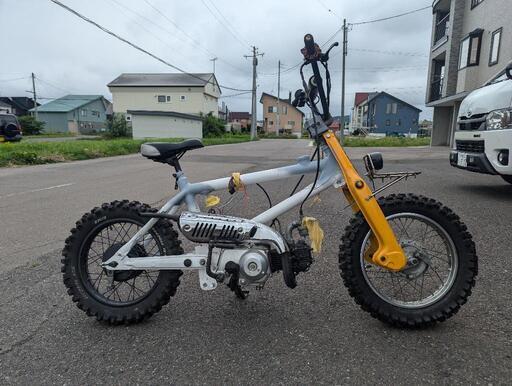 スーパーカブ　BMXカブ　製作途中品