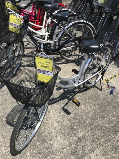 ABELIA 24インチ自転車　シルバー