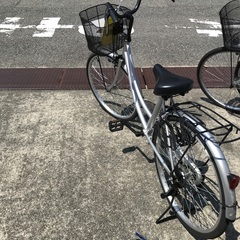 ABELIA 24インチ自転車 シルバー