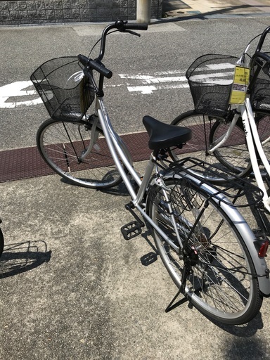 サザンポート 26インチ自転車 シルバー SOUTHERNPORT] 26吋ファミリー