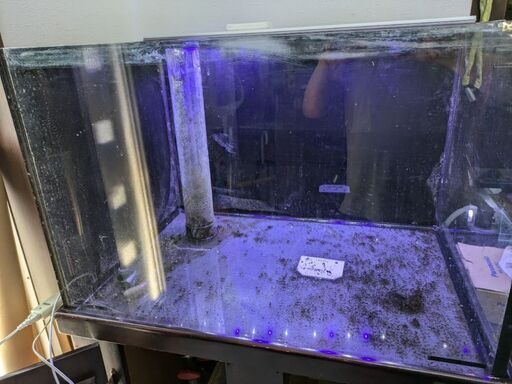 オーバーフロー水槽900×600×600、濾過槽、ポンプセット