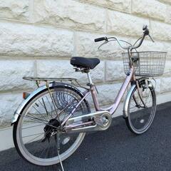 中古 自転車 22インチ ママチャリ マルイシ 状態良好