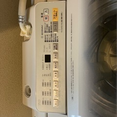 Panasonic縦型全自動洗濯機　パワフル滝洗い機能付き