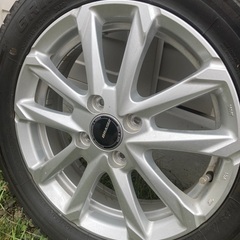 165 65 R15 タフト使用　スタッドレスタイヤ　バリ溝