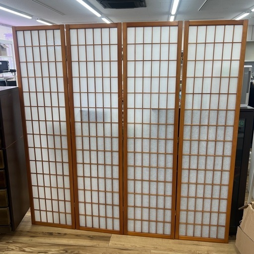引取大歓迎和風アンティーク　パーテーション