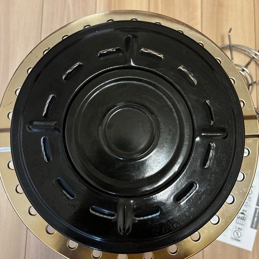 フジカハイペット 石油ストーブ 反射板 ブラック 五徳付き フジカハイ