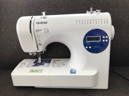 (決まりました)使いやすい★brother家庭用コンピューターミシンR41-BL★整備済