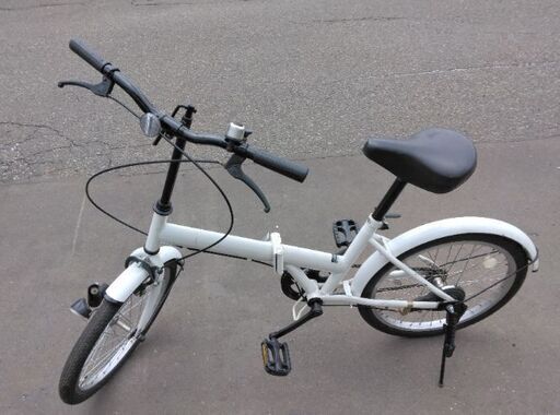 【売約済み】20インチ  中古 折りたたみ自転車 6980円 ライト付き 新規防犯登録料コミ 342