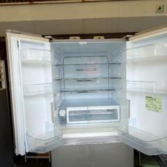 【リサイクルサービス八光】2010年製　 TOSHIBA 冷蔵庫　548L プレシャスシャンパン VEGETA　 GR-D55F-NT