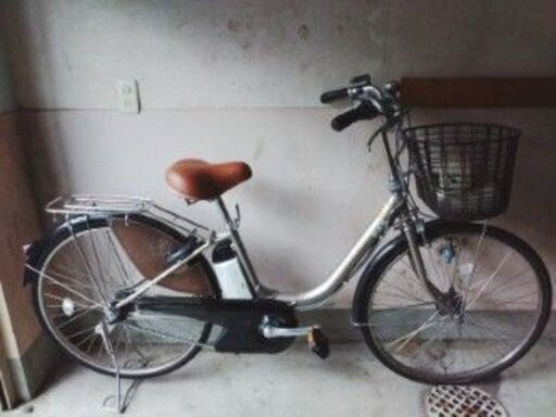ヤマハ　パス　電動アシストサイクル　中古車　充電器／予備バッテリーつき