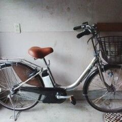 ヤマハ　パス　電動アシストサイクル　中古車　充電器／予備バッテリーつき