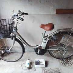 ヤマハ　パス　電動アシストサイクル　中古車　充電器／予備バッテリーつき