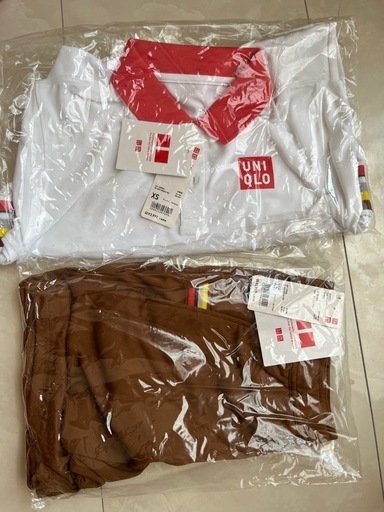 錦織圭モデルユニクロ テニスウェアXS（上下） UNIQLO 錦織圭モデル