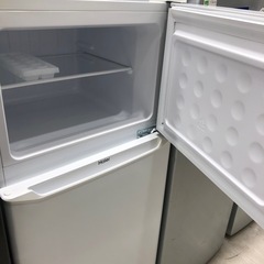 安心の6ヶ月保証付き！Haier2ドア冷蔵庫2021年製130L【トレファク堺