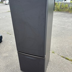 美品 パナソニック 168L 2ドア冷蔵庫 NR-B17HW 2022年製 ブラウン 右開き