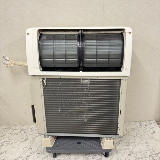 【大幅値引きしました！】 19317  DAIKIN お掃除エアコン ルームエアコン　100V 20A 2019年製 6畳 【標準取付工事費15,000円】◆大阪市内・東大阪市他 6,000円以上ご購入で無料配達いたします！◆ ※京都・高槻・枚方方面◆神戸・西宮・尼崎方面◆生駒方面、大阪南部方面　それぞれ条件付き無料配送あり！