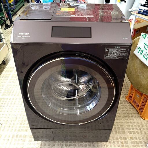 TOSHIBA/東芝 ドラム式全自動電気洗濯機 TW-12XP1L 12kg 2022年製 家庭用