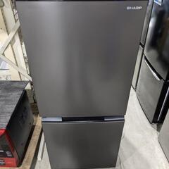 SHARP 152L 2ドア冷凍冷蔵庫　SJ-D15H-H 　2022年製