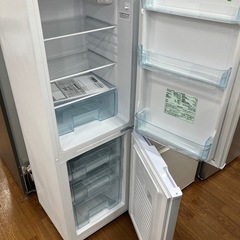 2ドア冷蔵庫　IRIS OHYAMA AF162-W 26,400円