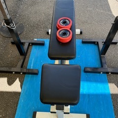 ベンチプレス一式、ダンベル込み