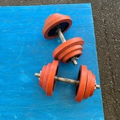 ベンチプレス一式、ダンベル込み