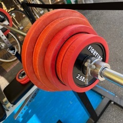 ベンチプレス一式、ダンベル込み