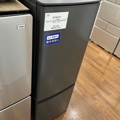 2ドア冷蔵庫　MITSUBISHI MR-P17F-H 2020年製　25,300円