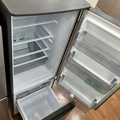 2ドア冷蔵庫　MITSUBISHI MR-P17F-H 2020年製　25,300円
