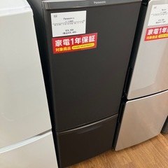 2ドア冷蔵庫　Panasonic NR-B17DW-T ファン式　2021年製　26,400円