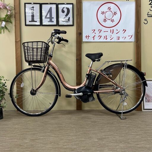 142整備済新基準良品ヤマハ バッテリー8.7ah長押し1-4 26インチ 中古車