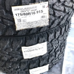 ジムニー　ヨコハマ　ジオランダーMT G003   175/80r16 4本ほぼ新品