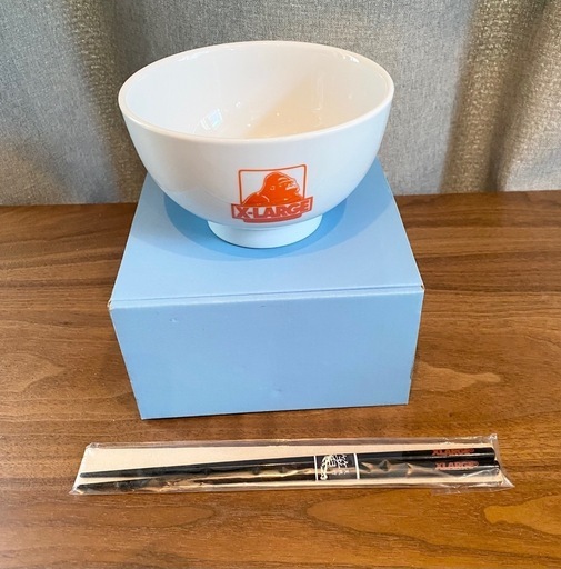 ※激レア※ XLARGE ノベルティ非売品　茶碗＆お箸セット