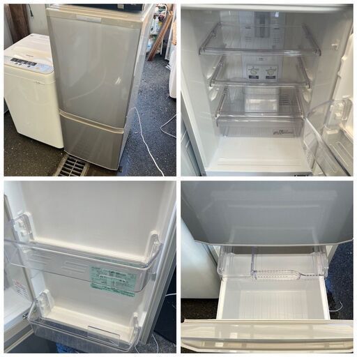 受付終了】安心家電セット①冷蔵庫②洗濯機③電子レンジ♬配送設置