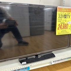 【ドリーム川西店御来店限定】 SHARP 32V型TV 2TC32AE1  2020年製 動作確認／クリーニング済み 【2001508255600289】