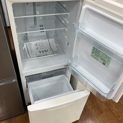 2ドア冷蔵庫　Panasonic NR-B14DW-W 19,800円
