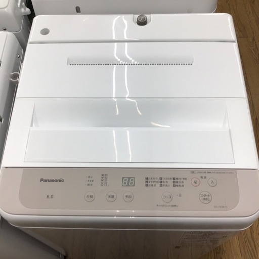 #H-29【ご来店頂ける方限定】Panasonicの6、0Kg洗濯機です