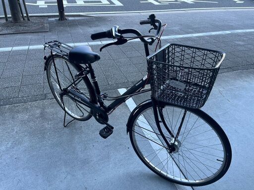 大人用】整備済中古自転車 丸石 27型ニュースワード 黒色 <自転車の