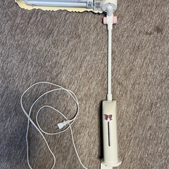 美品✨今ならライト＆椅子付き❣️ニトリシステムベッド(白) フルセット