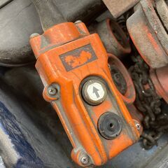 【引取限定】日立 1/2S 電動チェーンホイスト トロリ付 200V【安佐北店】【中古】