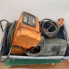 【引取限定】日立 1/2S 電動チェーンホイスト トロリ付 200V【安佐北店】【中古】